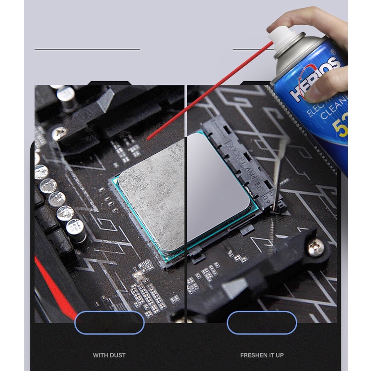 Vệ Sinh Máy Tính - Làm Sạch Máy Ảnh, Laptop, Điện Thoại, Đồ Điện - Tẩy Rửa Mạch Điện Tử - Khô Nhanh, An Toàn MILOZA