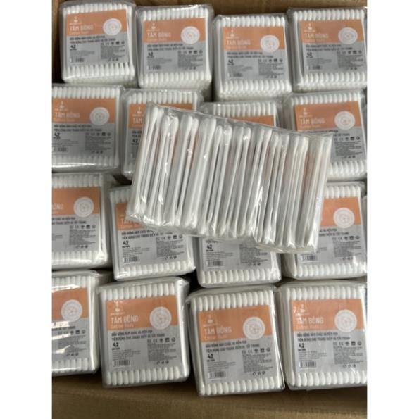 Bông tăm người lớn Bạch Tuyết 42 que/gói. . Hàng chính hãng MERIDAY