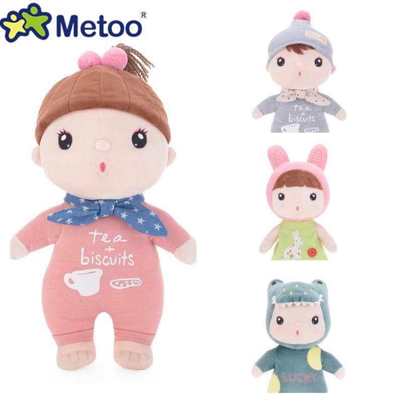 Metoo Đáng Yêu Đồ Chơi Sang Trọng Búp Bê Nhồi Bông Angela Baby Dễ Thương 31cm