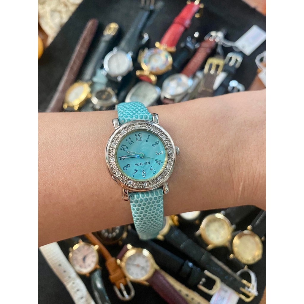 Đồng hồ nữ dây da size mini cho nữ tay nhỏ, vừa, hàng bãi Nhật cái nào cũng xinh xinh