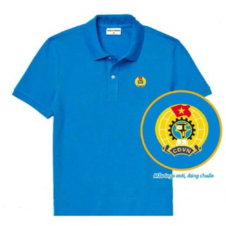 ÁO THUN POLO CỰC CHẤT MẪU LOGO CHUẨN CHO CÔNG ĐOÀN GIÁ RẺ VÔ ĐỊCH