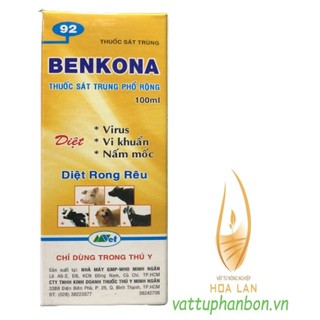 Thuốc Sát Trùng Benkona - Thuốc Sát Trùng Phổ Rộng - #117A# 100ml