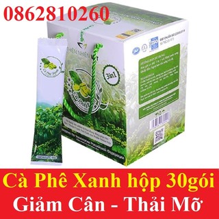 cà phê xanh thiên nhiên việt (set 10 gói)