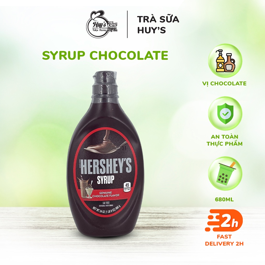Siro, Syrup Chocolate Hershey's 680ml