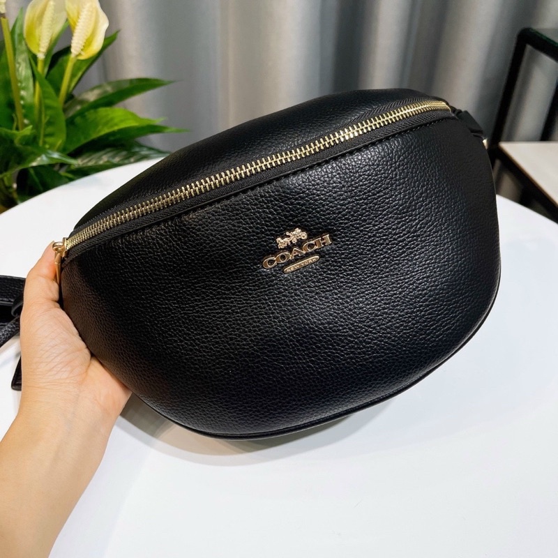 Túi bao tử nữ da thật Coach Belt Bag