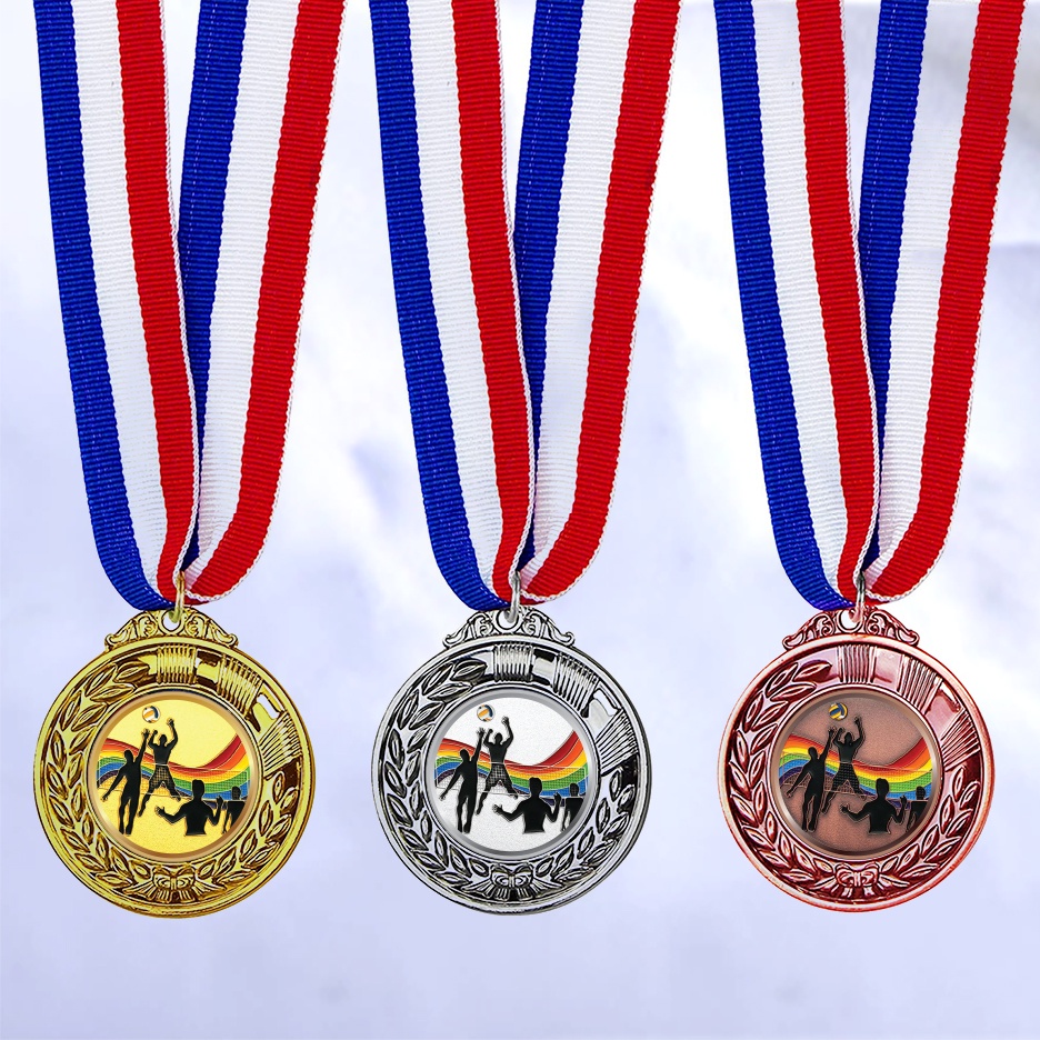 Huy chương Bóng chuyền - huy chương kim loại giá xưởng