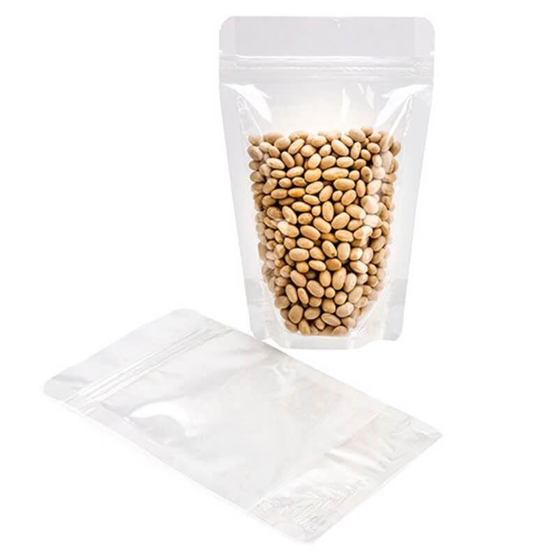 Túi zip đáy đứng 2 mặt trong đựng trà sữa In Ấn Bao Bì Văn Trung