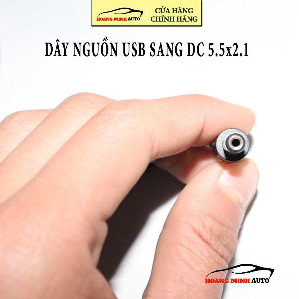 Dây Nguồn Cổng USB Đầu Ra chân DC 5.5x2.1 mm