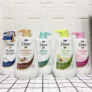SỮA TẮM DƯỠNG THỂ DOVE 500G