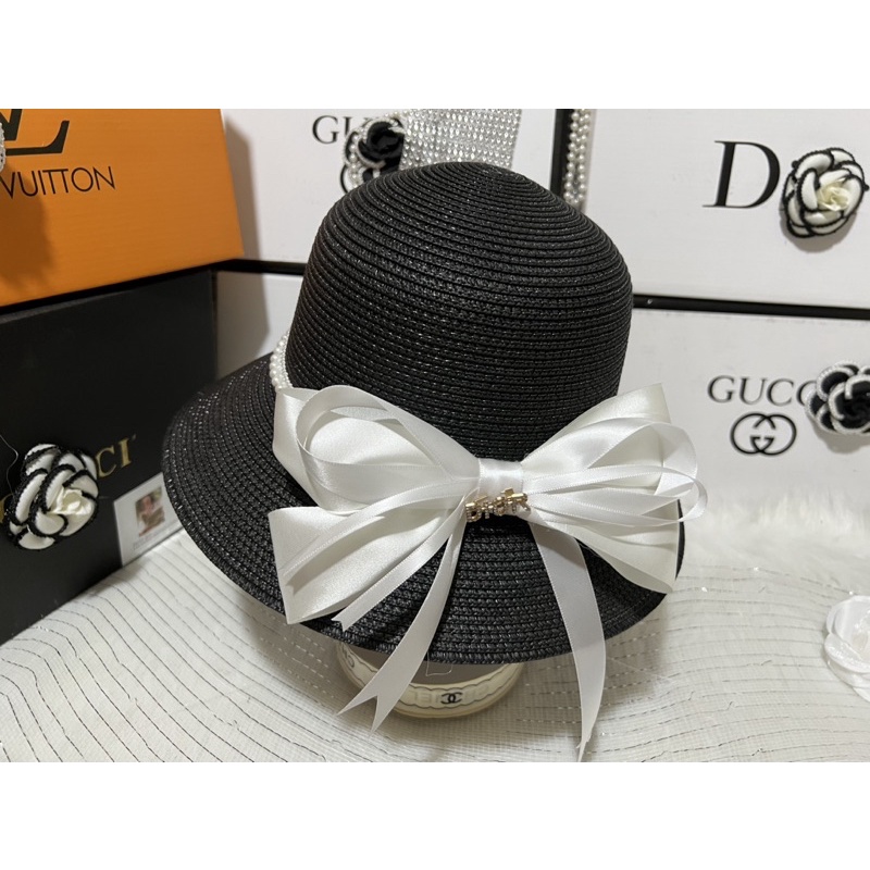 (Giá Sỉ) Mũ cói đi biển thời trang cao cấp sang trọng vành nhỏ xinh