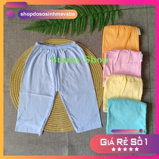 Set 5 Quần dài MÀU sơ sinh BOSINI cho em bé