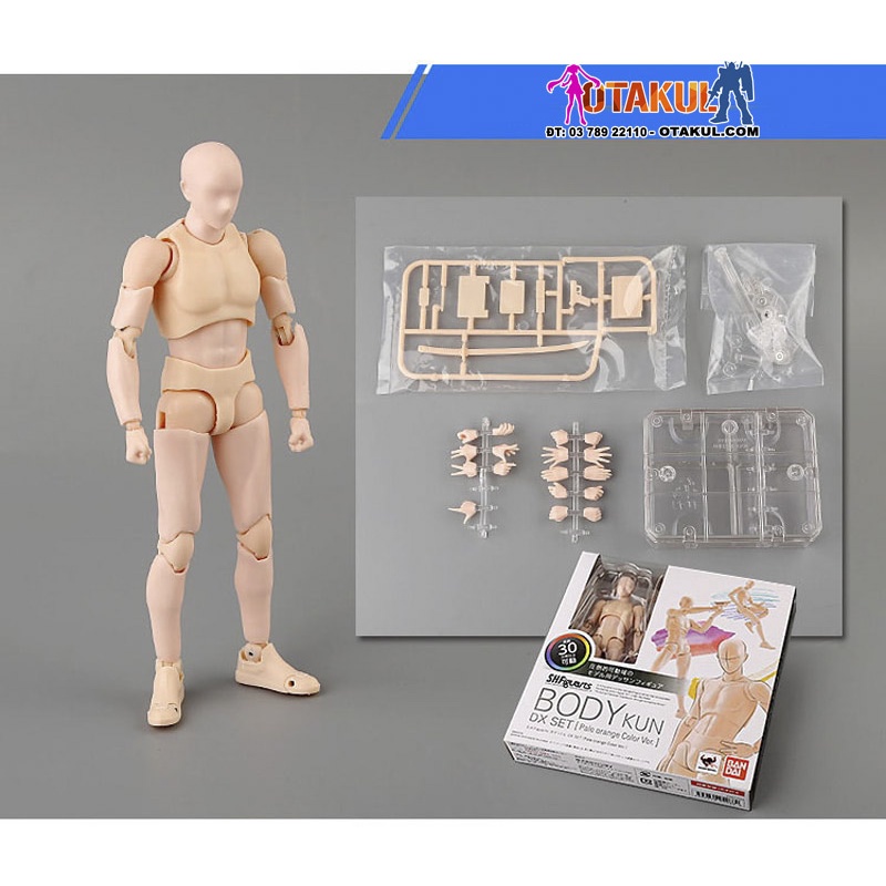Mô Hình Body-Kun Figma DX SET Orange