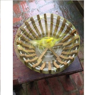 Túi lưới bọc chậu hoa lan