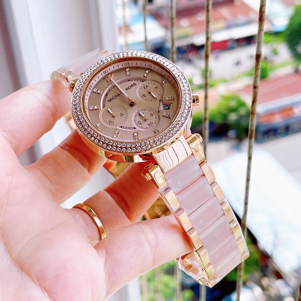 Đồng Hồ Nữ Michael Kors MK5896 Màu Vàng Hồng 39mm