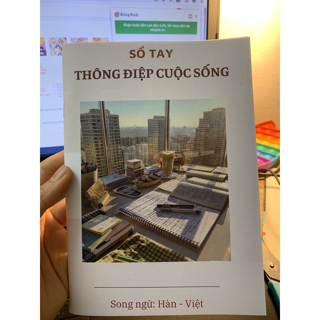 Sổ tay thông điệp song ngữ Hàn Việt