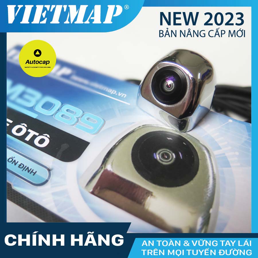 Camera lùi VIETMAP 3089 cho xe ô tô bản nâng cấp 2023 - Bảo hành 12 tháng