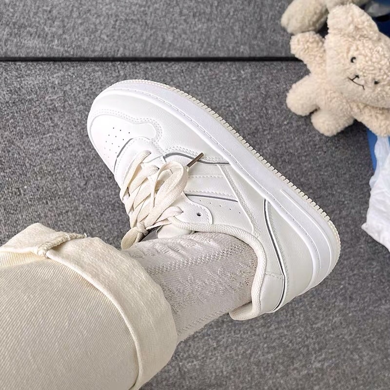 Giày thể thao độn đế HUANQIU cao cấp chính hãng, giày bánh mì nâng chiều cao cho nam nữ 3.5cm