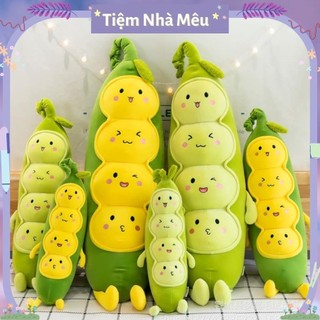 🔥Gấu Bông Ruột Đậu Hà Lan 🔥 Bông Siêu Mềm Sẵn Size 70cm, 100cm , 140cm