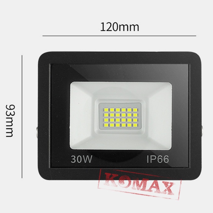 ĐÈN PHA LED chiếu sáng ngoài trời IP66 20W/30W chuyên công trình, bảng hiệu ... đủ công suất