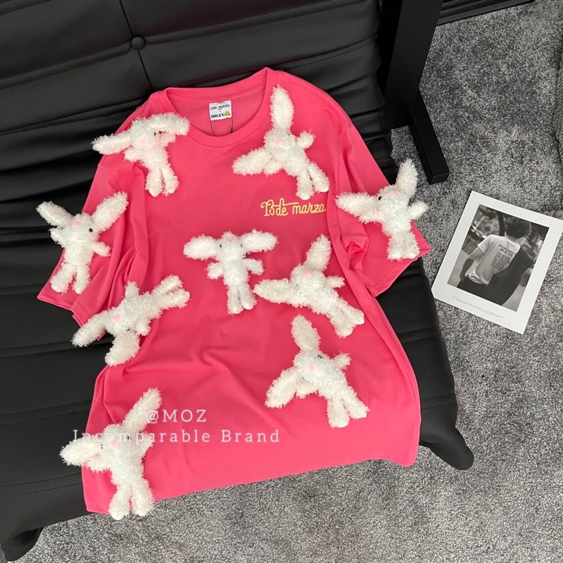 Áo phông thỏ hồng 13DMZ