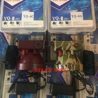 Đèn bin đội đầu, đèn led đội đầu YQ6 dòng chống nước cao cấp