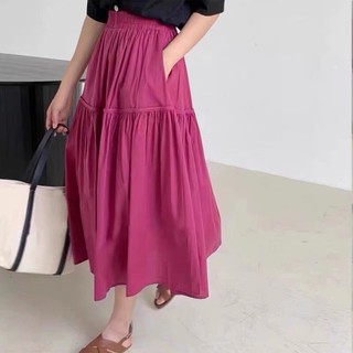 Chân Váy Lụa Gân Ulzang Hàng QC