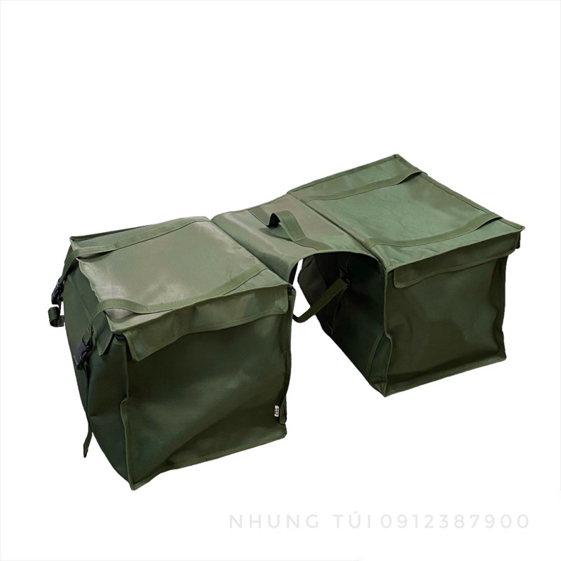 Túi đôi giao hàng yên sau xe máy