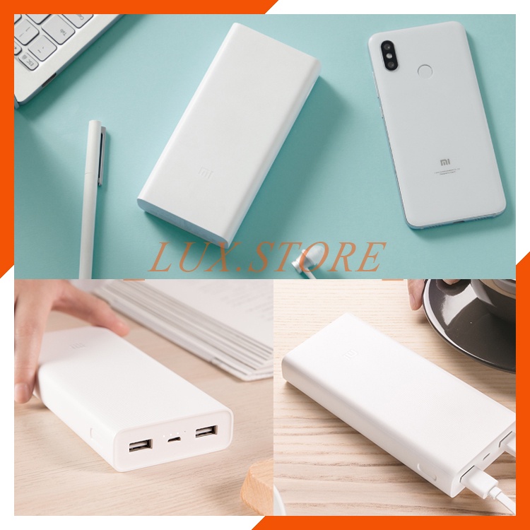 Sạc Pin Dự Phòng Xiaomi 20000Mah Tiện Lợi Cao Cấp