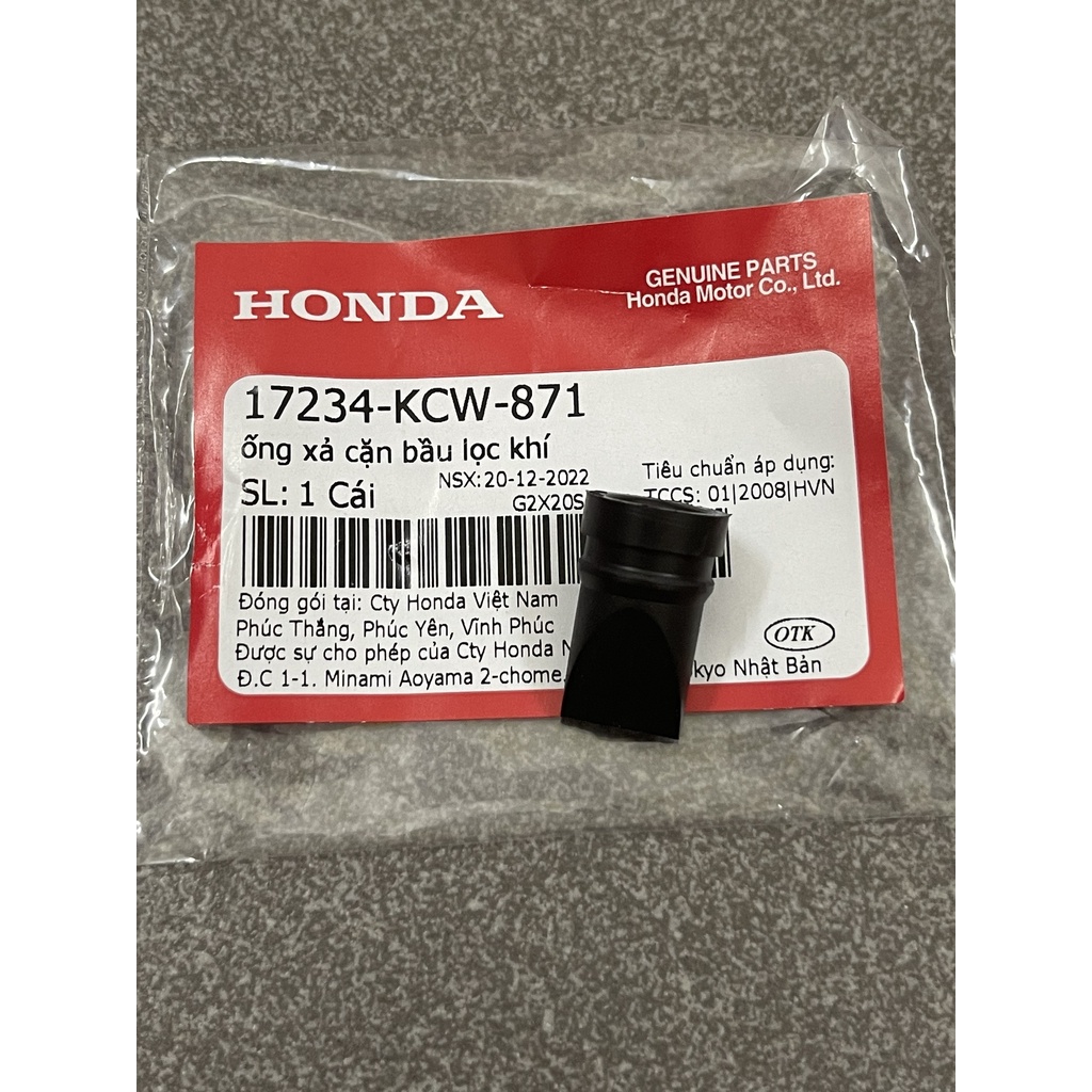 Cao su xả cặn xe tay ga 17261k66v00 17261k12930 17234kcw81 9500280000 950024130008