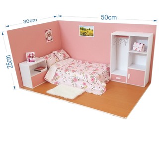 Nhà Búp Bê - Phòng ngủ Barbie