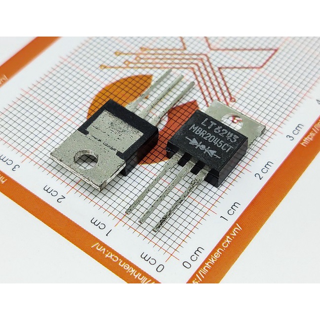 MBR2045 DIODE 45V 20A TO-220