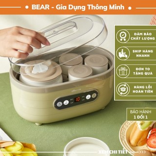 Máy làm sữa chua chính hãng bear bh 6 tháng tặng kèm men sữa chua