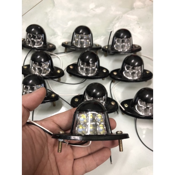 đèn soi biển số led dùng được cả điện áp DC 12 vol và 24 vol