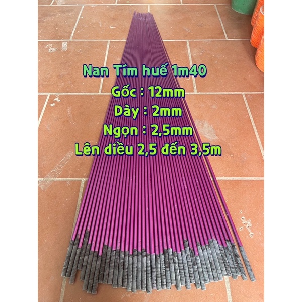 NAN Cacbon làm diều + cần câu