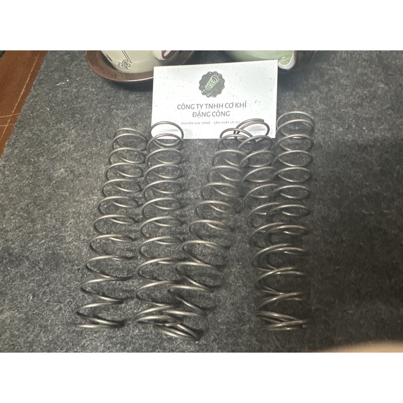 Combo 10 chiếc Lò xo nén sợi 1.8mm ngoài 24mm cao 120mm