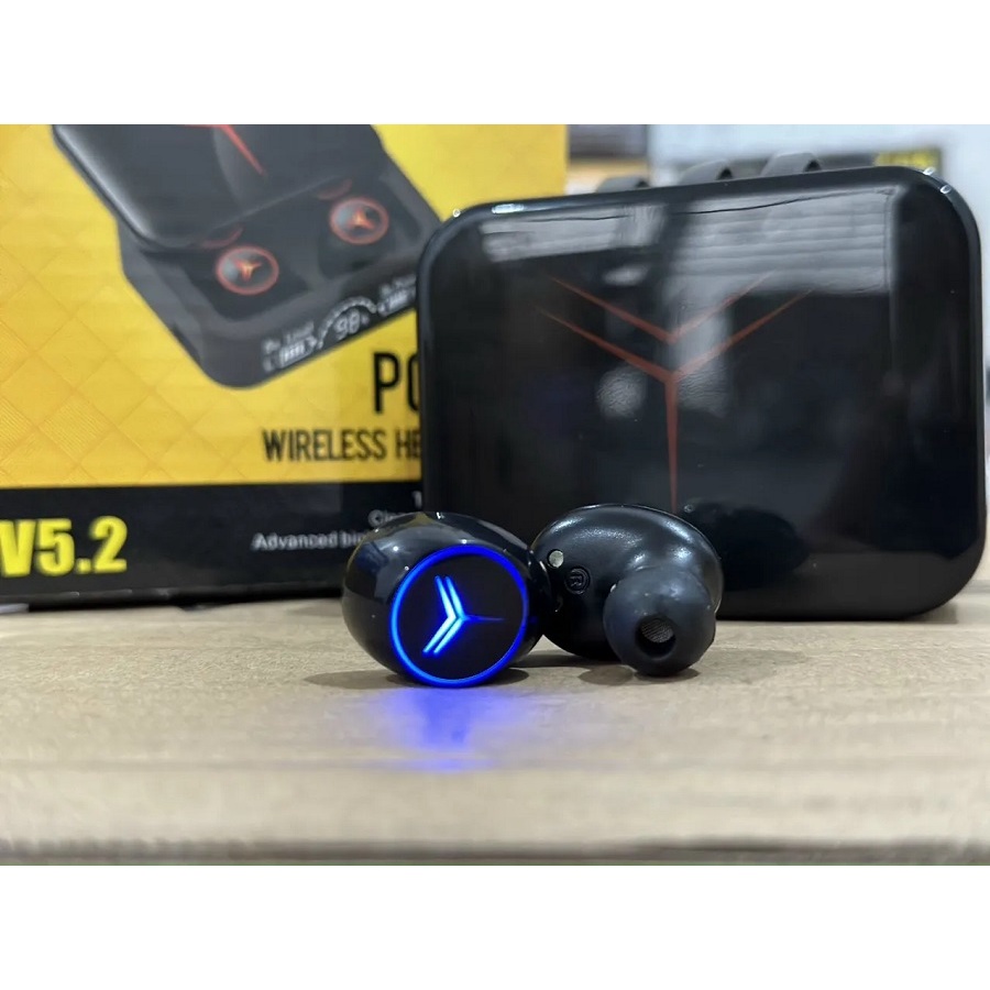 Tai nghe bluetooth kiêm sạc dự phòng M88 Plus, tai nghe bluetooth, Âm thanh nổi Bass âm thanh HiFi, Đèn LED thể thao