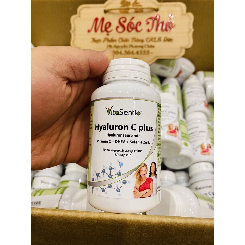 Viên uống tăng nang trứng DHEA + Hyaluron C plus - nguyenphuongchau