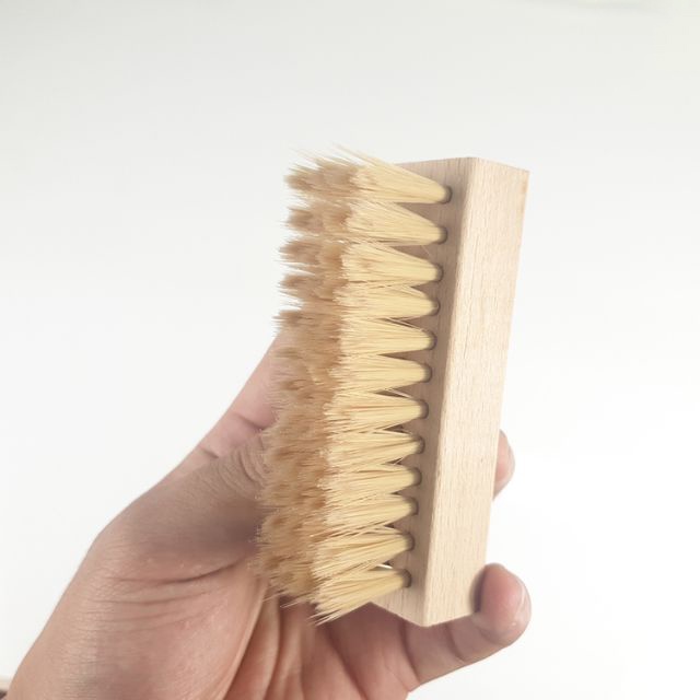 Bàn Chải Đánh Giày Lông Heo & Lông Nhựa PP Bản Cho Giày Vải Sneaker XIMO