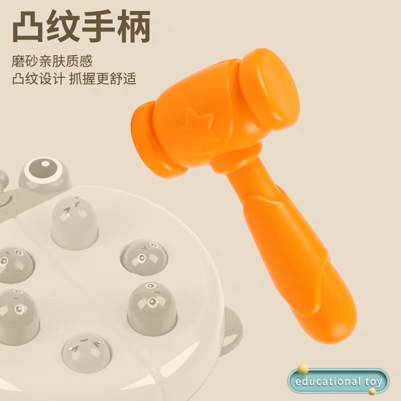 Đồ chơi đập thú nhiều mẫu gà, vịt, cua, gấu, cánh cam vui nhộn, đập chuột 000035