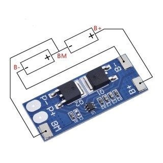 Mạch 2s 8.4v bảo vệ sạc xả pin lithium ion 3.7v