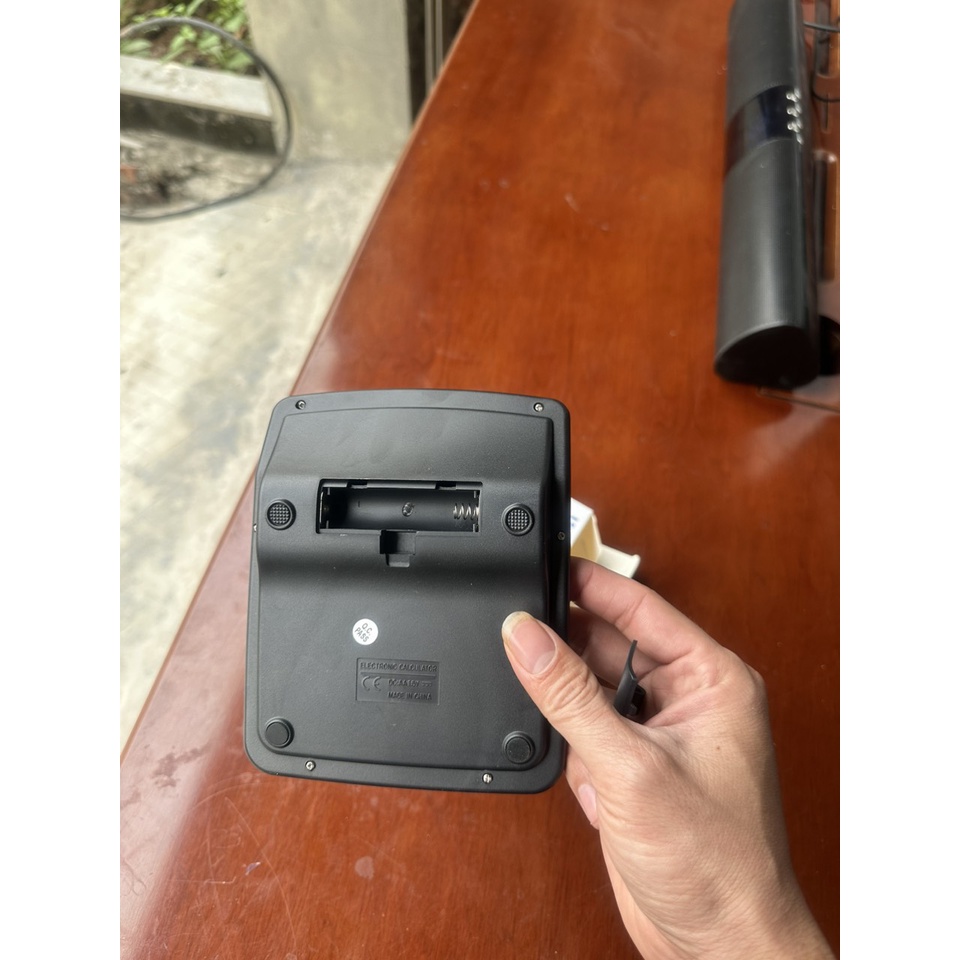 Máy Tính Cầm Tay, Bỏ Túi Karuida KK-837B-12S Sử Dụng Năng Lượng Mặt Trời Hoặc Pin, Thiết Kế Thời Trang