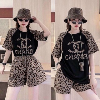 sét bộ short thun thêu CN, ADD