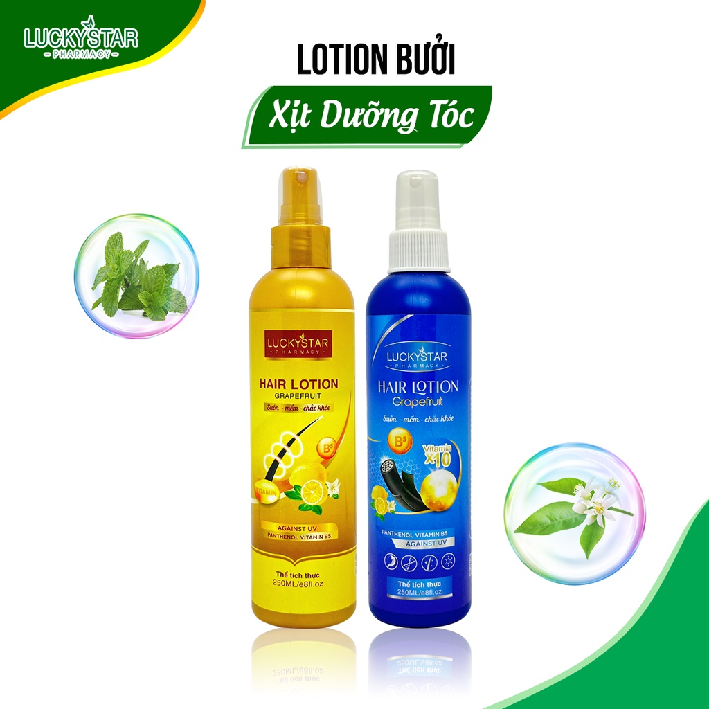 Lotion Dưỡng Tóc 2 Lớp Cao Cấp Lucky Star 250ml