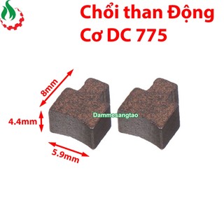 Đế than motor DC 775