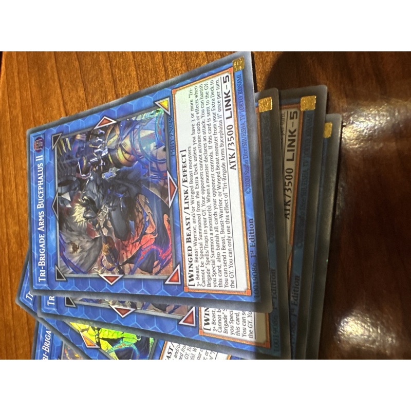 bài yugioh: tri-brigade arms bucephalus