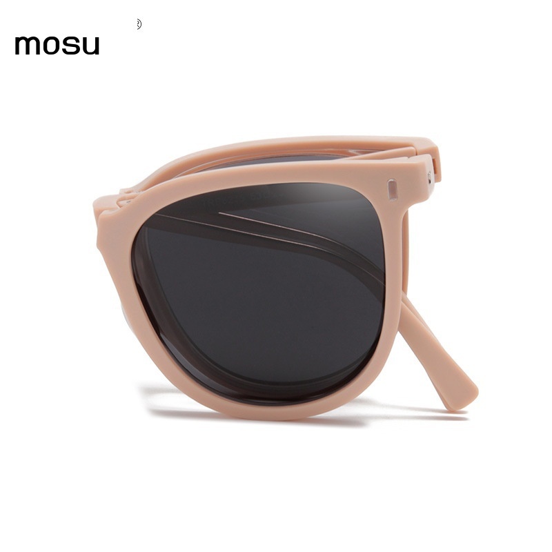 Kính râm có thể gập lại Under Focus phân cực thế hệ thứ ba Màu trà sữa Kem chống nắng Shade Bộ phim thay tháo rời TRP621