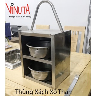 Hộp đựng xô than, giỏ để bát than bếp nướng than hoa bbq Hàn Quốc tại bàn