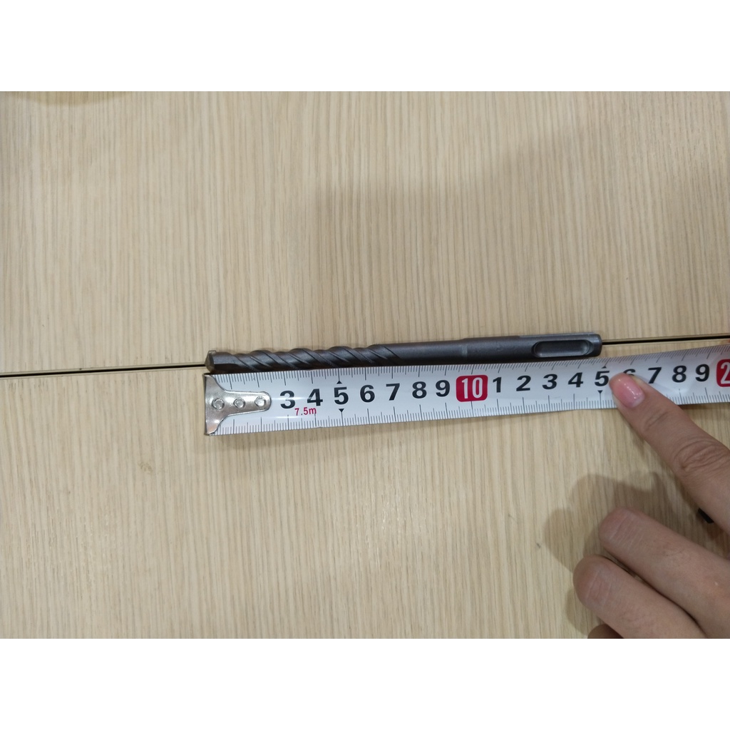 Mũi khoan bê tông 2 cạnh gài 8mm,10mm,12mm và mũi đục betong gài cho máy khoan bê tông, đầu kẹp mũi khoan