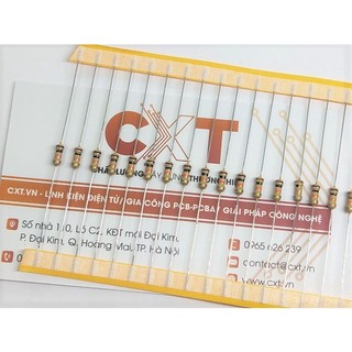 Điện trở vạch 1/4w 5% đóng dây