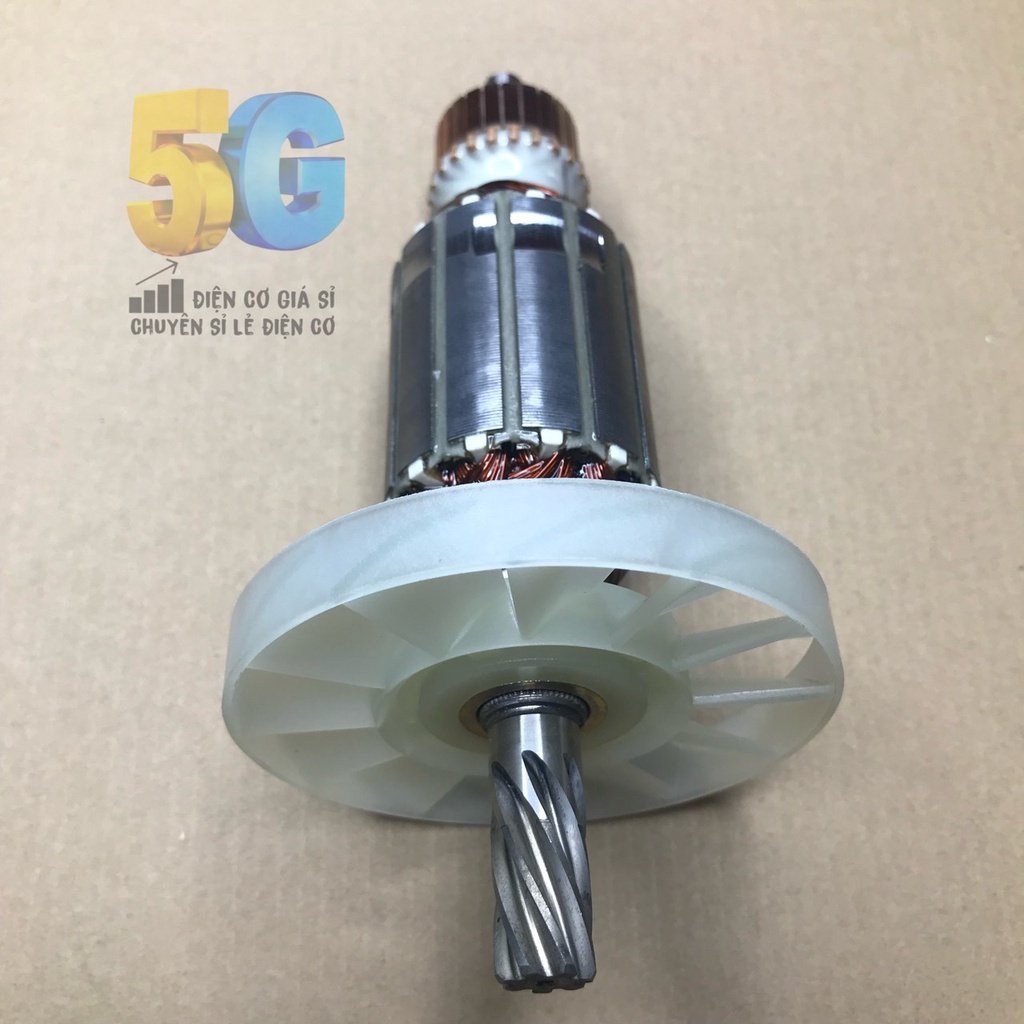 Rotor Máy Khoan Đục 17ly Makita 0810 HM0810 AZG6 Chính Hãng DCA